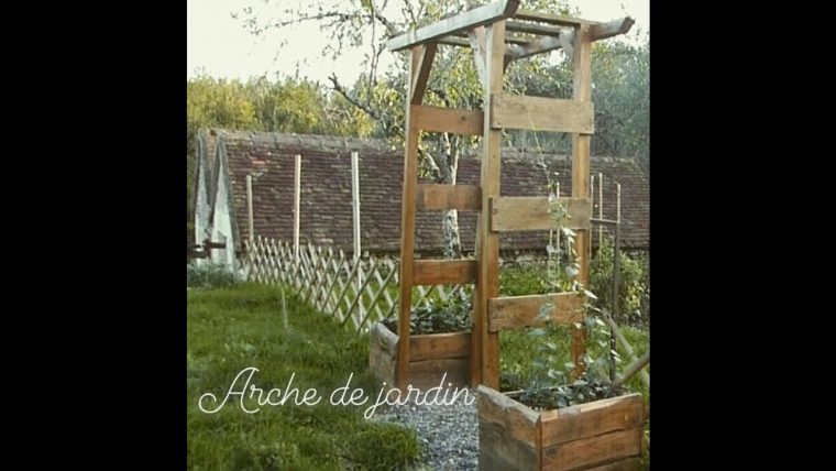 fabriquer une arche en bois pour jardin