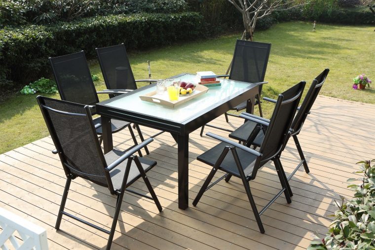 table salon de jardin 6 personnes