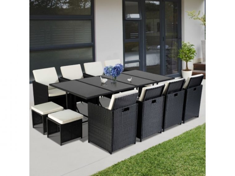 salon de jardin encastrable 12 places pas cher