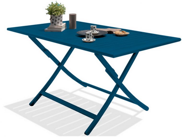 table jardin pliante aluminium