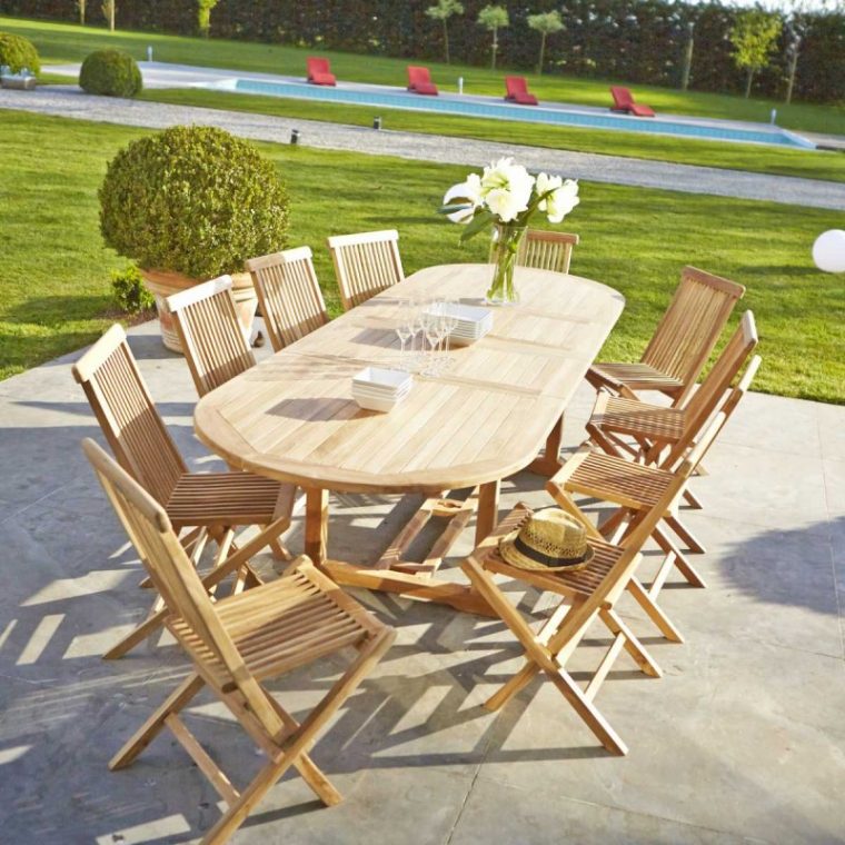 meuble de jardin teck