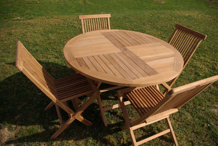 meubles de jardin en teck massif