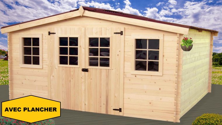 abri de jardin 4m2 avec plancher