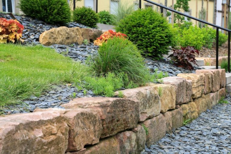 acheter pierres plates pour jardin