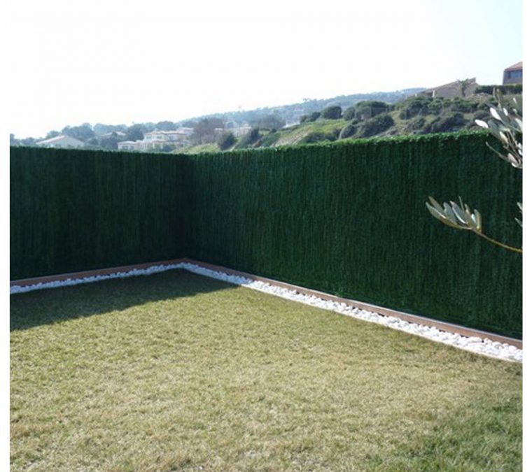 cloture jardin haie artificielle