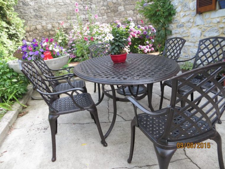 salon de jardin bistrot 2 personnes