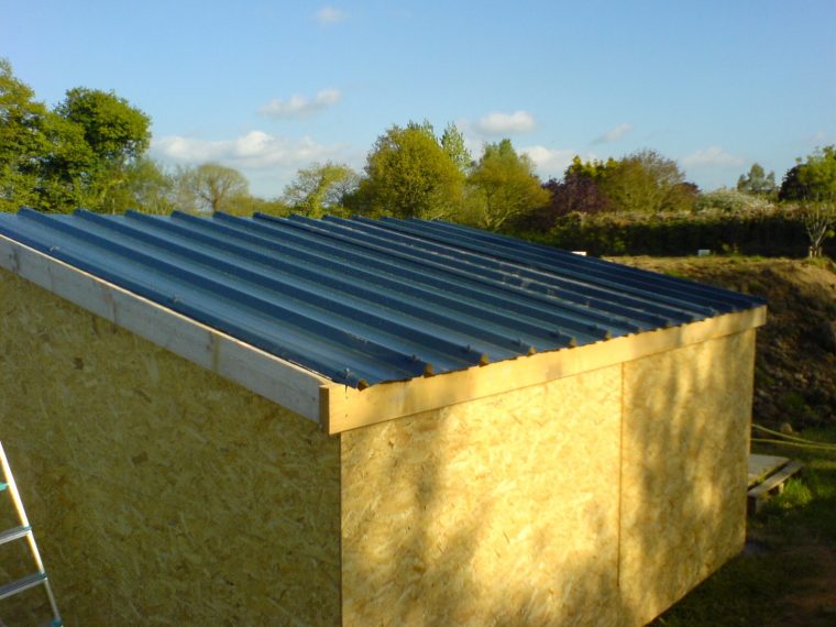 tuile legere pour abri de jardin