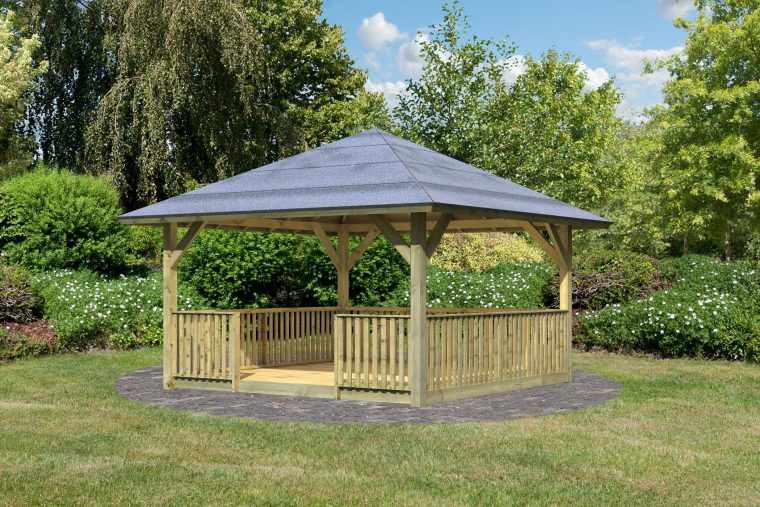 pavillon de jardin bois
