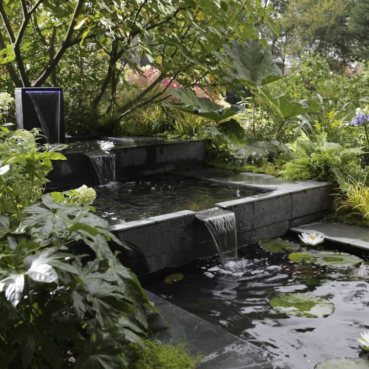 bassin pour jardin japonais