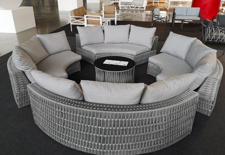 salon de jardin circulaire