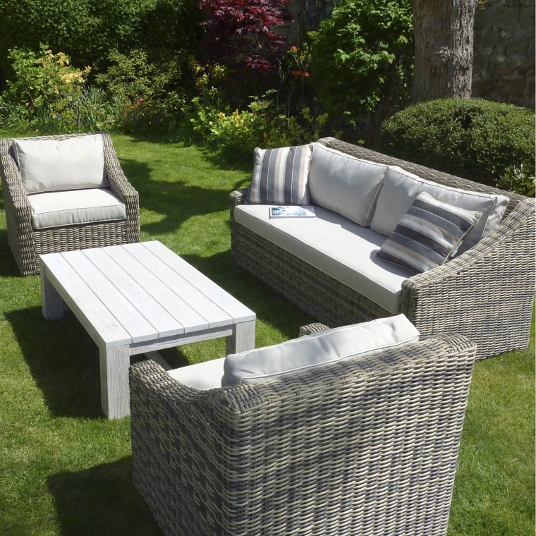 mobilier de jardin bas