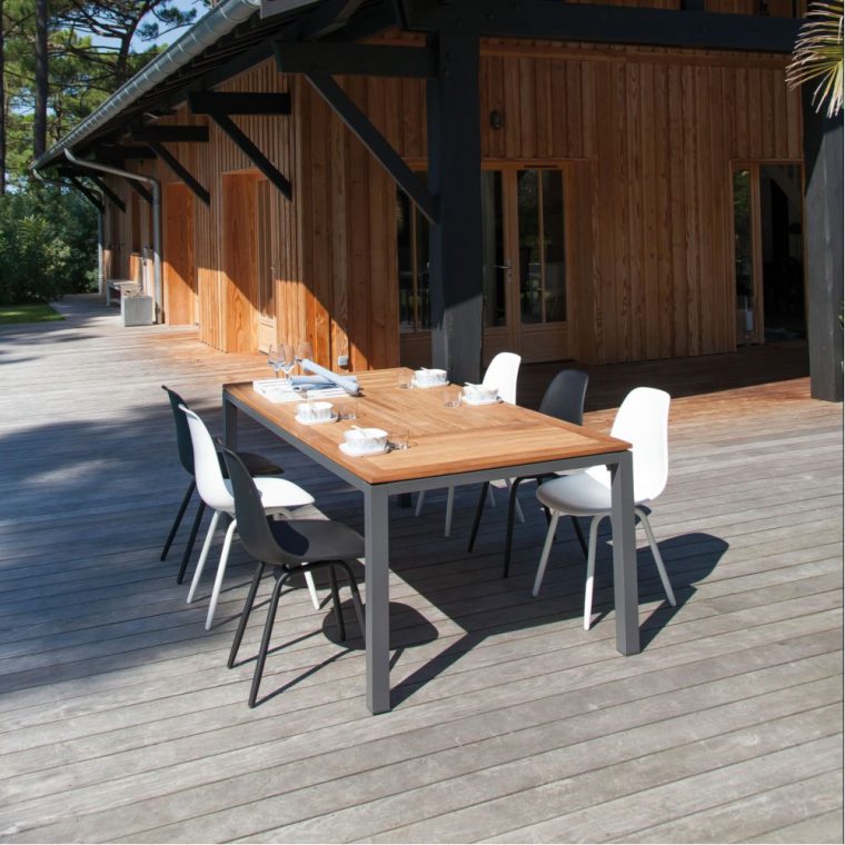 salon de jardin teck 6 personnes