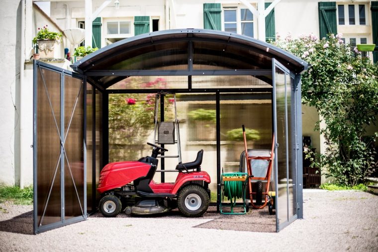 abri de jardin en aluminium