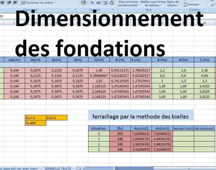 calcul fondation abri de jardin