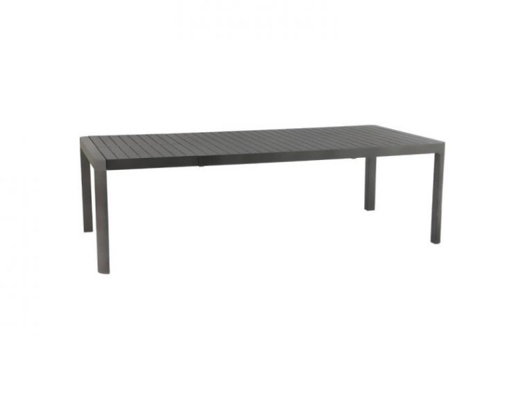table de jardin extensible paradize graphite