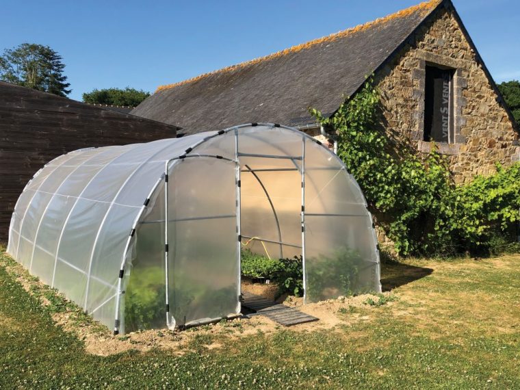 serre de jardin semi professionnelle