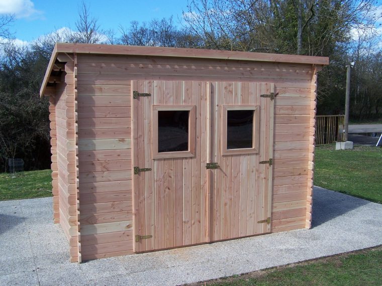 couverture abri de jardin toit plat