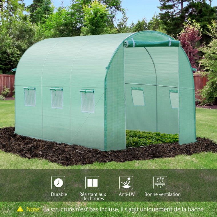 serre de jardin 3x2m