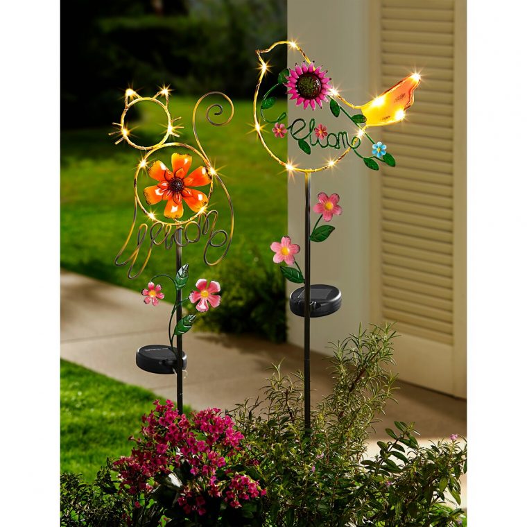 decoration solaire pour jardin