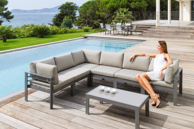 salon de jardin repeint