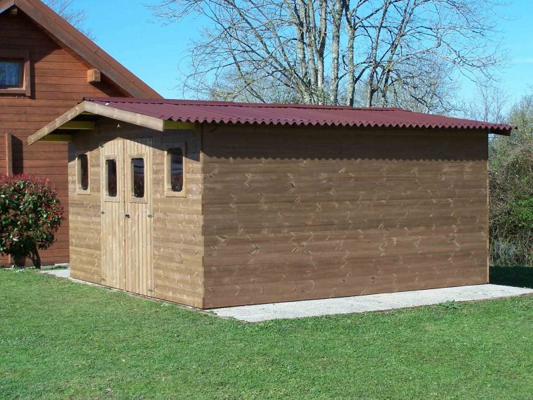 couverture cabane de jardin