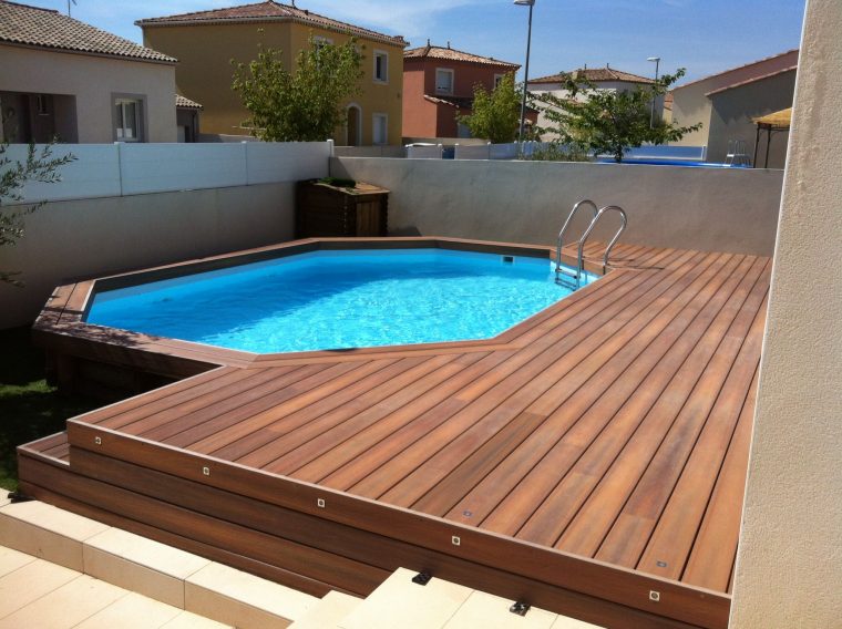 amenagement jardin avec piscine hors sol