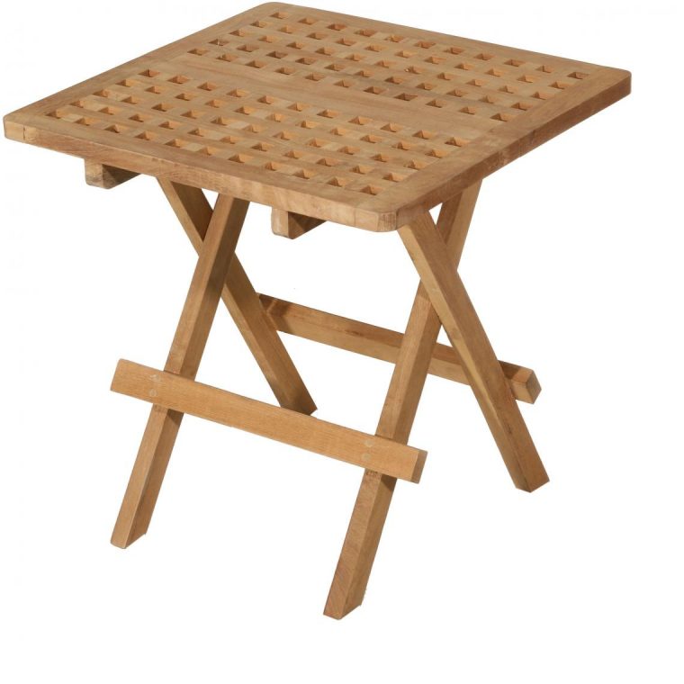 table jardin teck 4 personnes