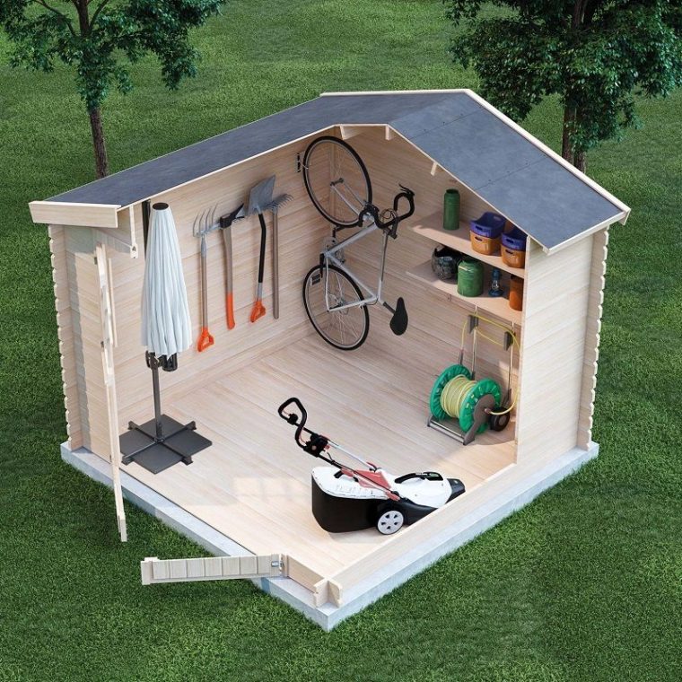 abri de jardin en osb