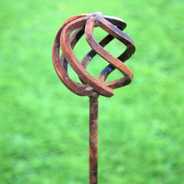 tuteur decoratif pour jardin