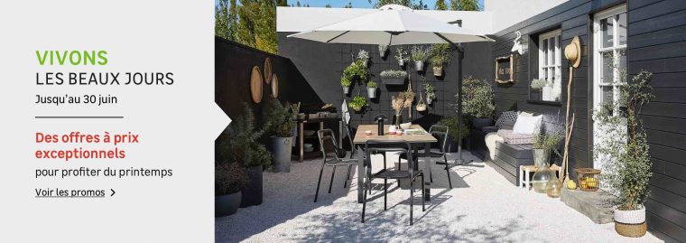 salon de jardin beaux jours