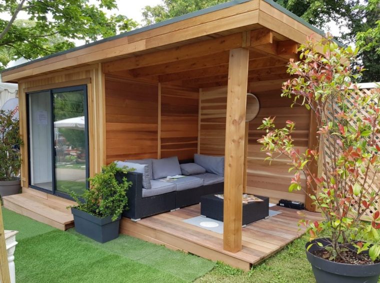 abri de jardin pool house