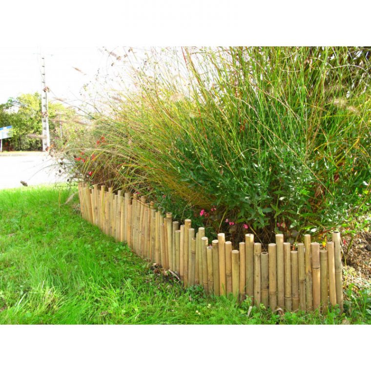 bordures en bois jardin