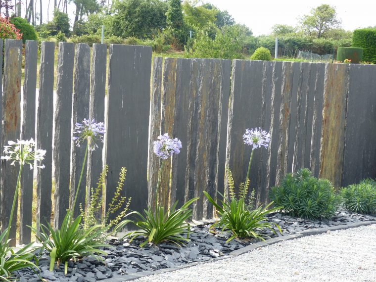 deco jardin avec ardoise