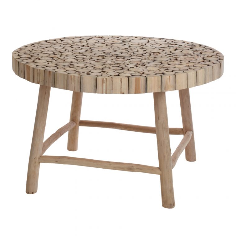 table basse bois jardin