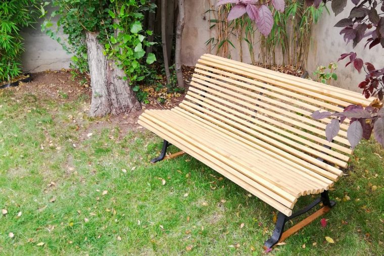 ancien banc de jardin