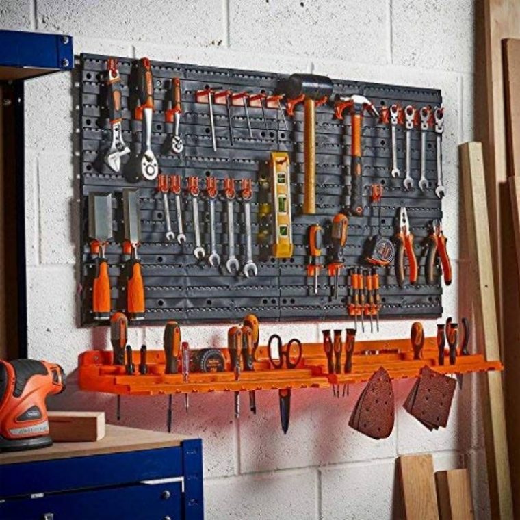 porte outils de jardin mural
