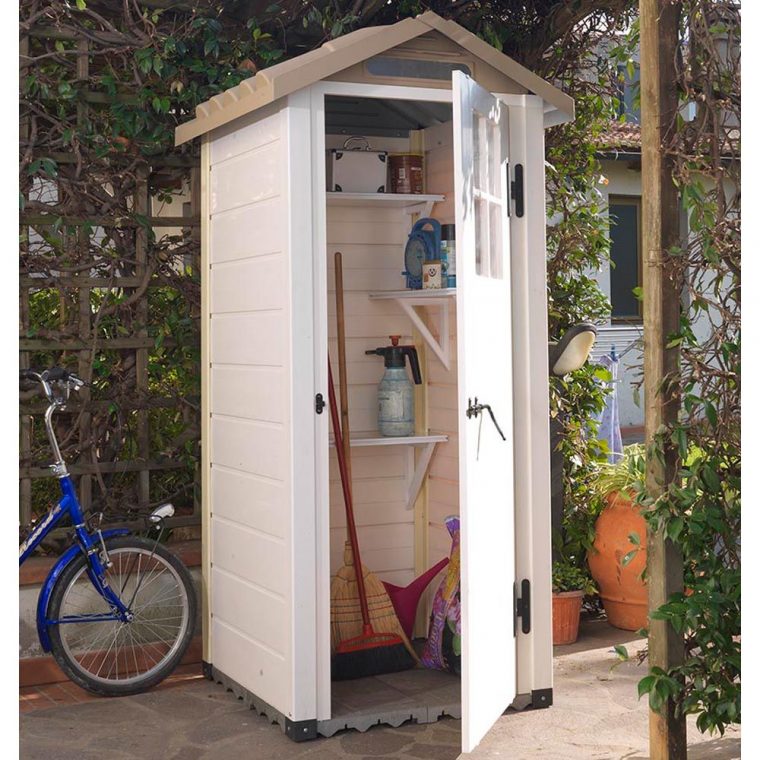 abri outils jardin pvc