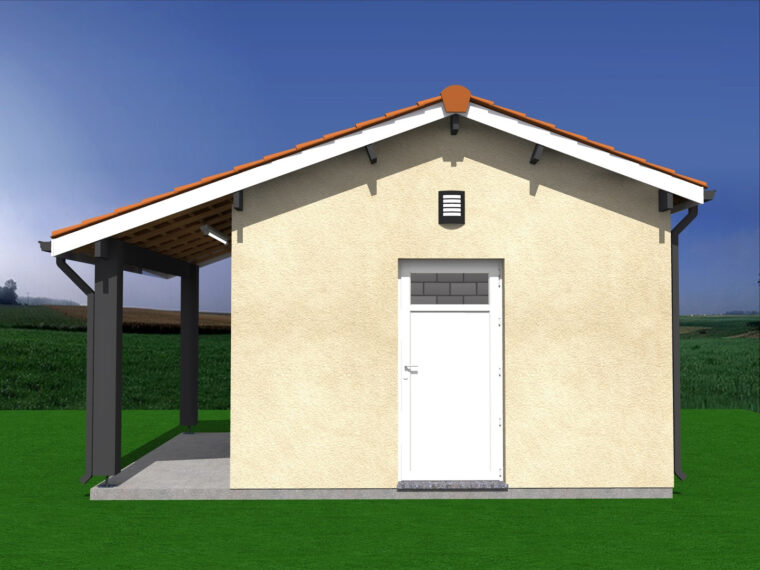 Abri De Jardin En Dur Projet De Construction Abri De Jardin Auvent 20m2