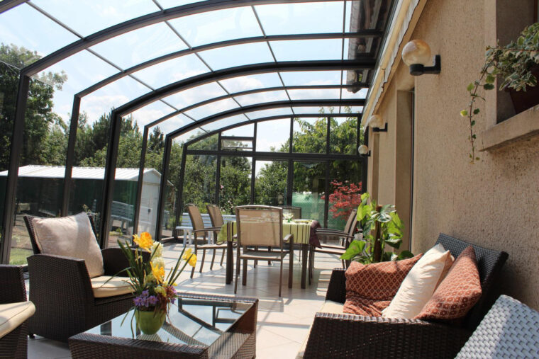 Abri De Terrasse Abri De Terrasse Coulissant Et Veranda Retractable