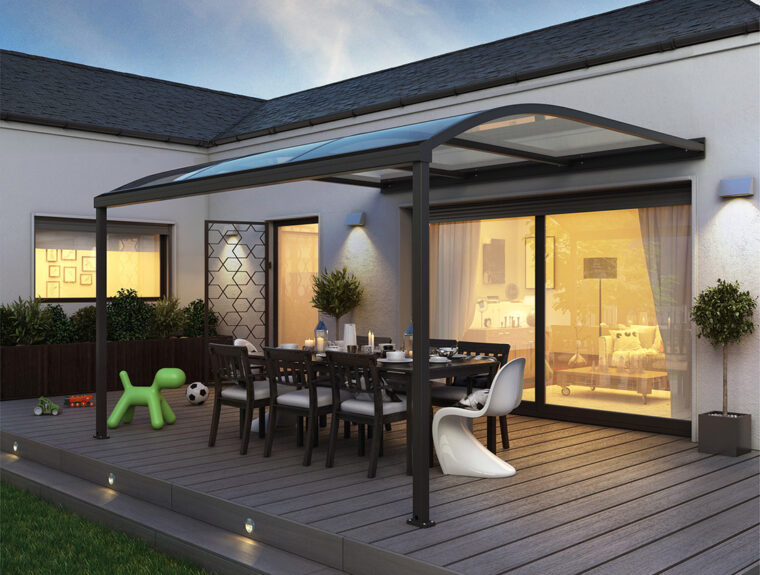 Abri De Terrasse Pergola Pour Terrasse En Aluminium