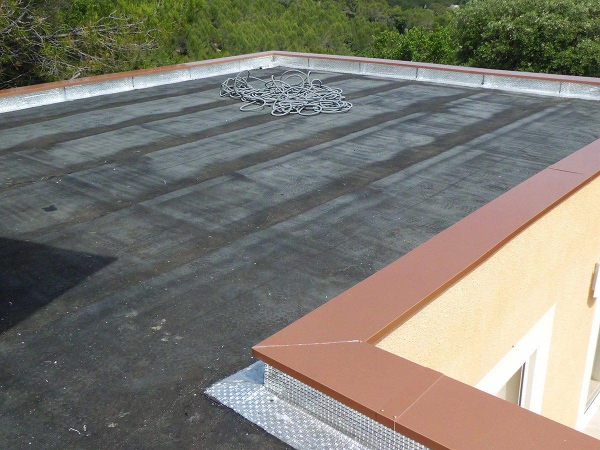 Acrotère toiture Terrasse Gard Étanchéité Spécialiste étanchéité Et isolation Dans