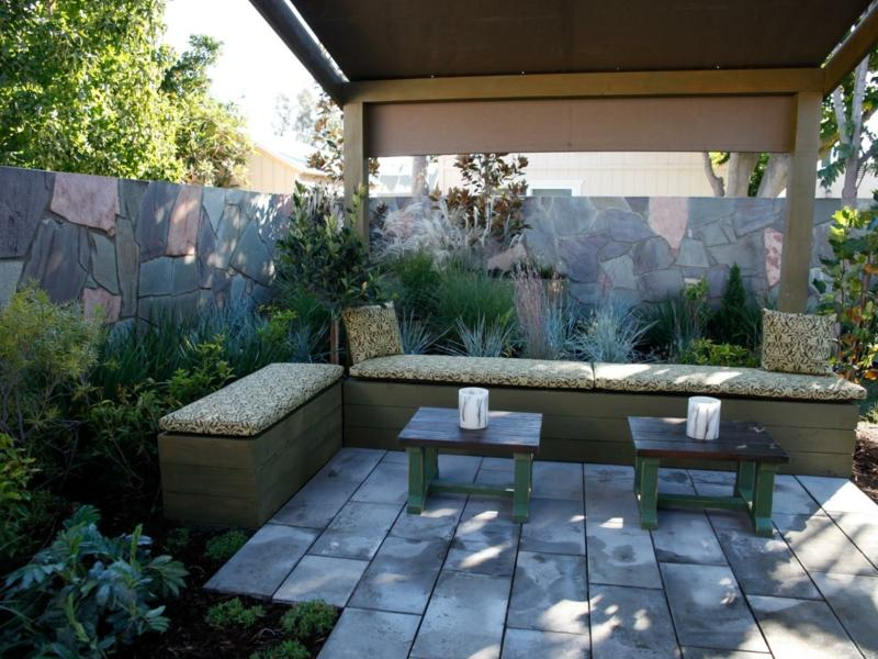 Aménagement De Terrasse Extérieure Sichtschutzzaun Im Garten –28 Ideen Wie Sie