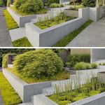 Aménagement Jardin Moderne Parterre Surélevé Et Bac à Fleurs En Béton –10 Idées