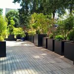 Amenager Une Grande Terrasse Bacs à Plantes Pour Aménager Une Terrasse En 2019
