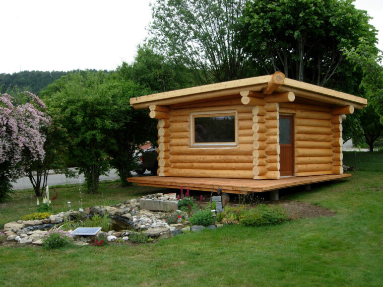 Cabanon En Bois Pas Cher Cabanon Bois Cabanes Abri Jardin