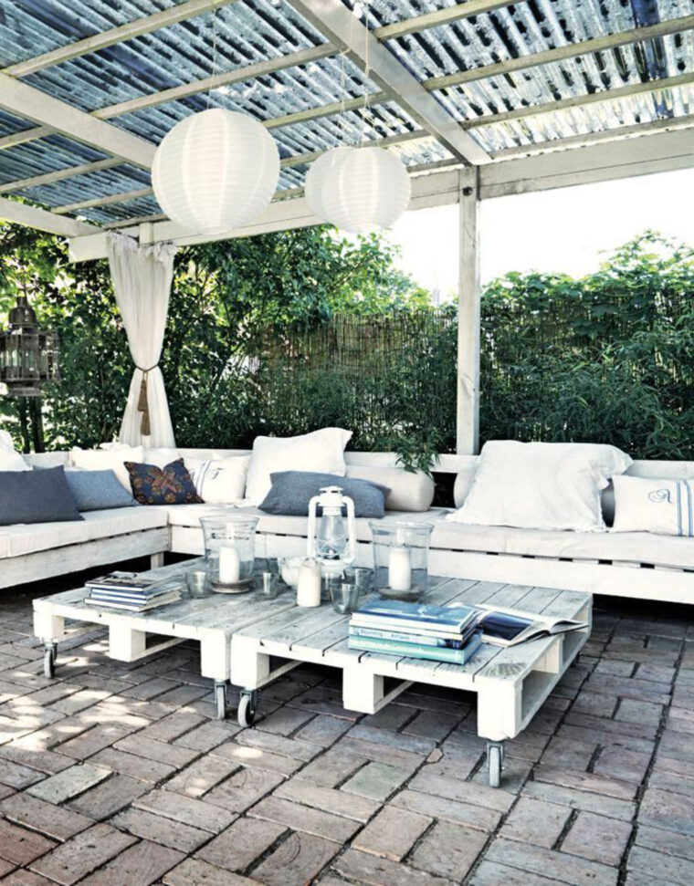 CanapÃ© Avec Palette Salon Jardin En Palette Avec De Bois 2017 Et Salon Avec