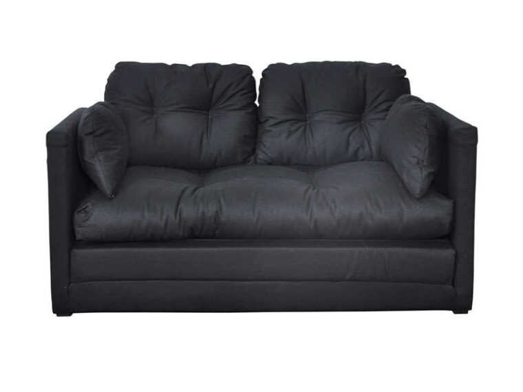 Canapé 2 Places Convertible Conforama Canapé Convertible 2 Places Pillo Coloris Noir Vente De