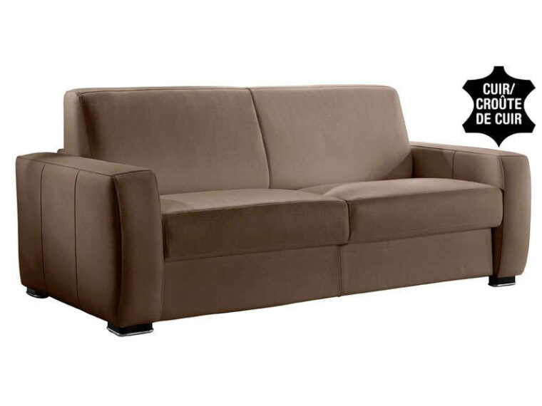 Canapé 2 Places Convertible Conforama Canapé Convertible Cuir 2 Places Magnifico Conforama