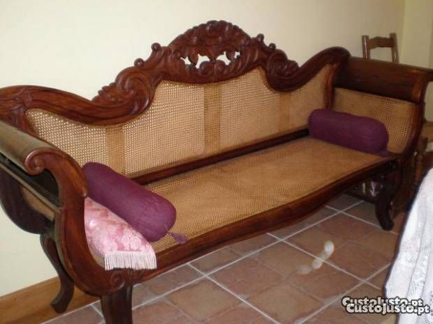 Canape 3 Metre Antique Canape Imperial with Carved Wood 2 15 Meters Long