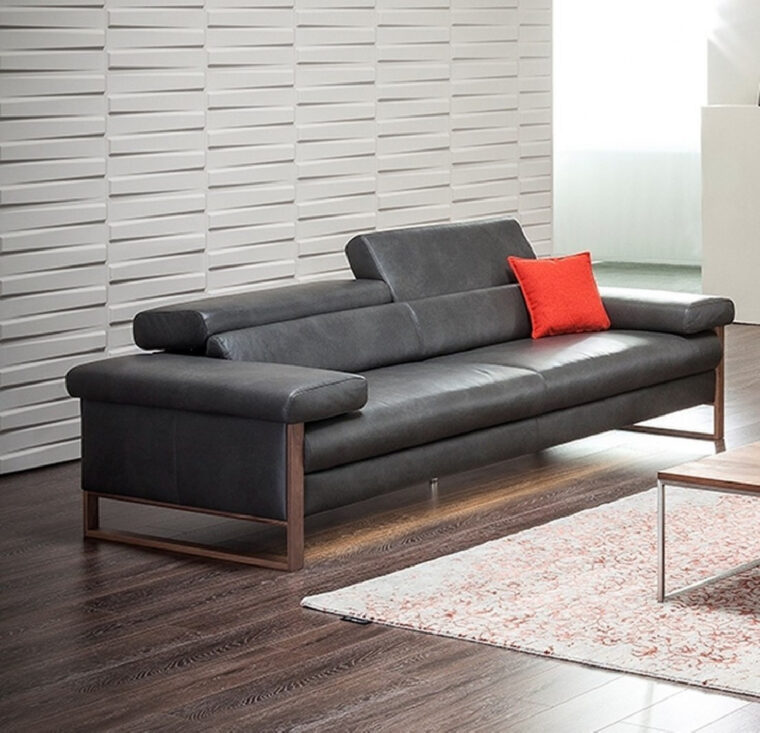 Canapé 5 Places Canapé 2 5 Places Cuir Design Dreamline assises Motorisées